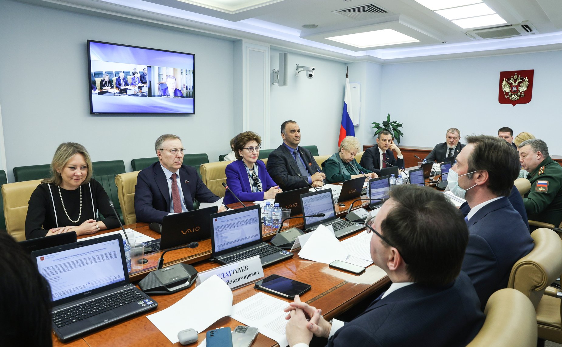 Заседание Комитета Совета Федерации по социальной политике