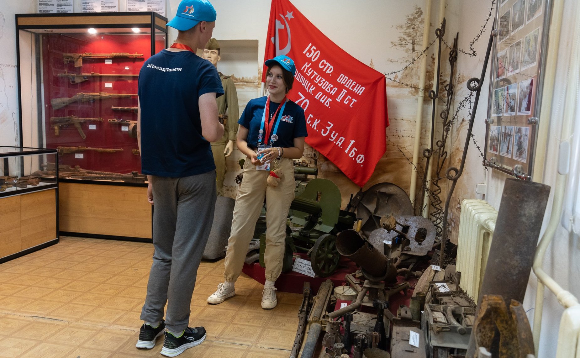 Вологда приветствовала участников культурно-образовательного проекта «Поезд Памяти» (фото Фонд культурное пространство)