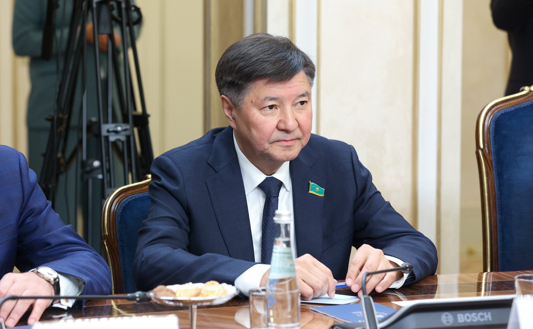 Встреча Председателя Совета Федерации Валентины Матвиенко с Председателем Сената Парламента Республики Казахстан Мауленом Ашимбаевым