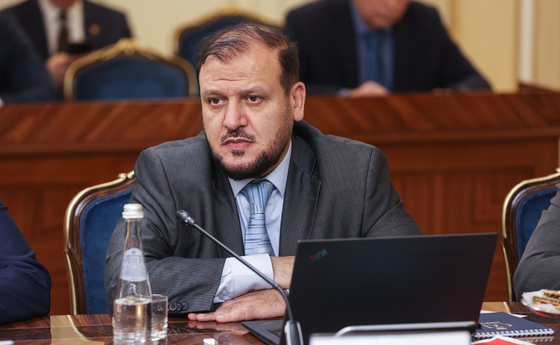 Встреча руководителя группы по сотрудничеству СФ с Консультативным советом Королевства Саудовская Аравия Белана Хамчиева с Чрезвычайным и Полномочным Послом Королевства Саудовская Аравия в Йеменской Республике