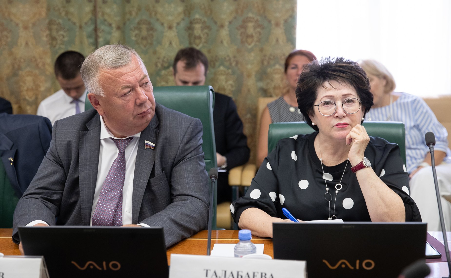 Вадим Николаев и Людмила Талабаева