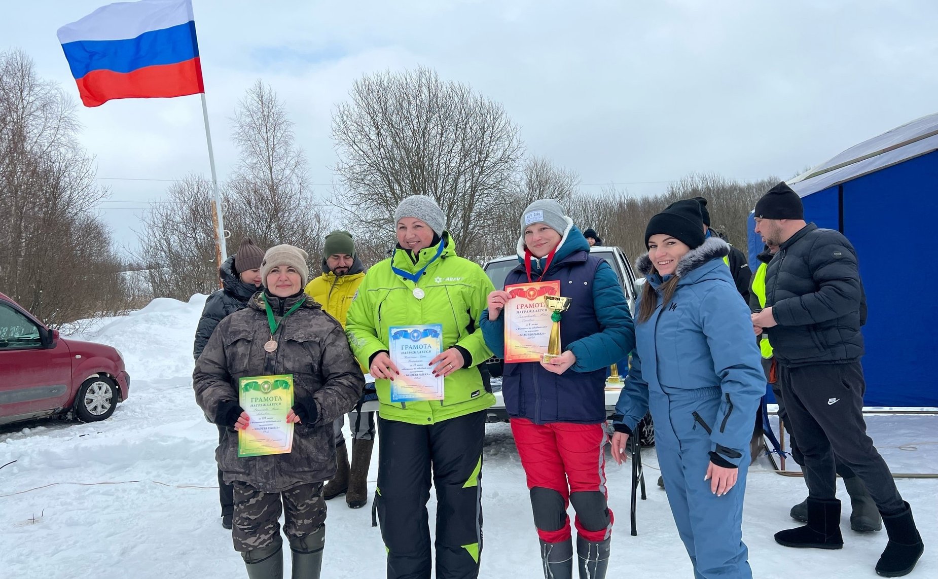 В Смоленской области состоялся Фестиваль по подледной ловле рыбы на мормышку «Золотая рыбка»
