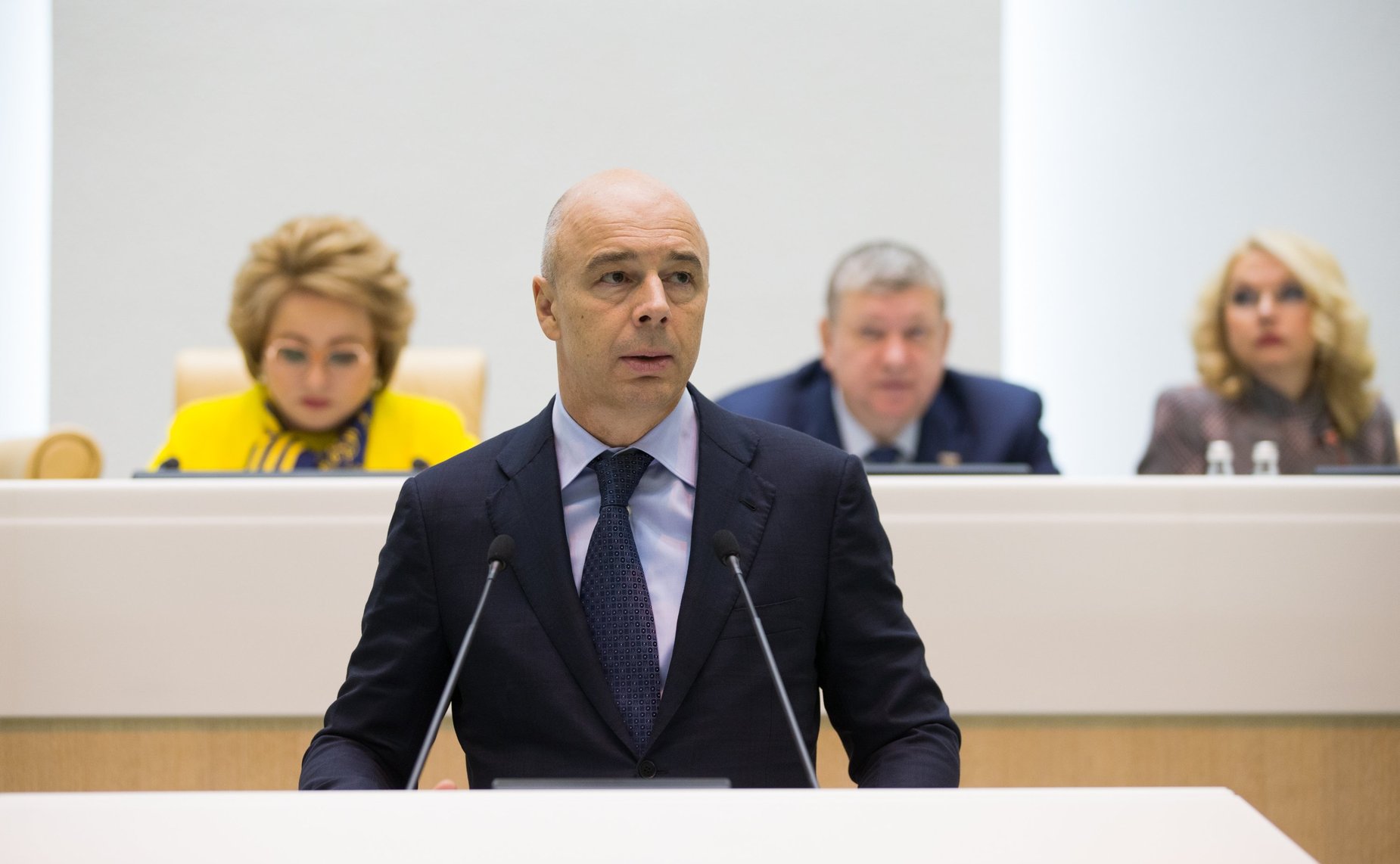 Министр финансов РФ А. Силуанов