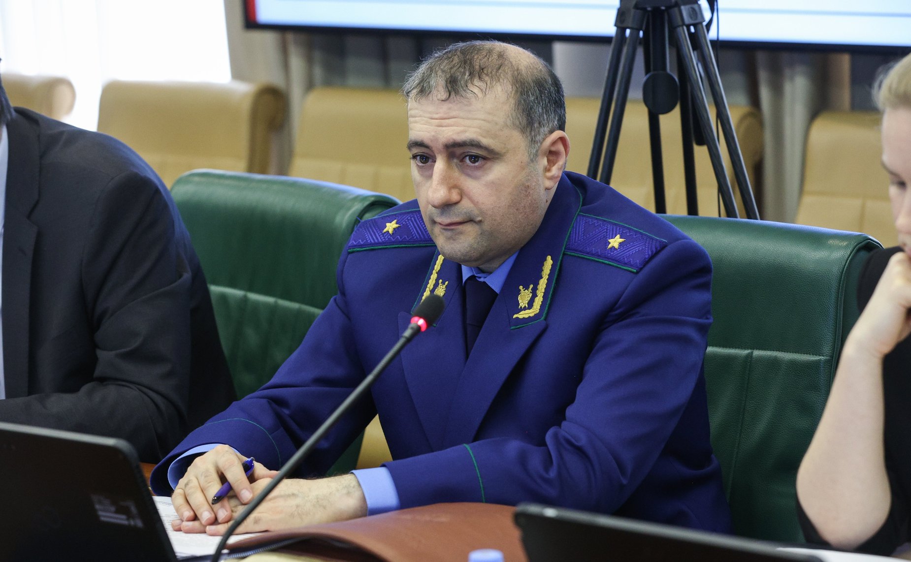 Круглый стол Комитета СФ по международным делам совместно с Комитетом СФ по конституционному законодательству и государственному строительству «Вопросы противодействия правовой агрессии со стороны США и стран Запада»