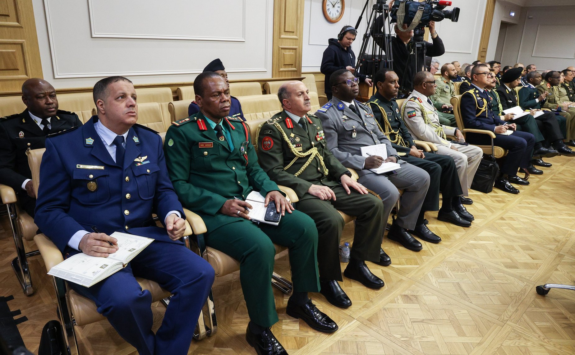 Брифинг для военных атташе иностранных государств, аккредитованных в Российской Федерации