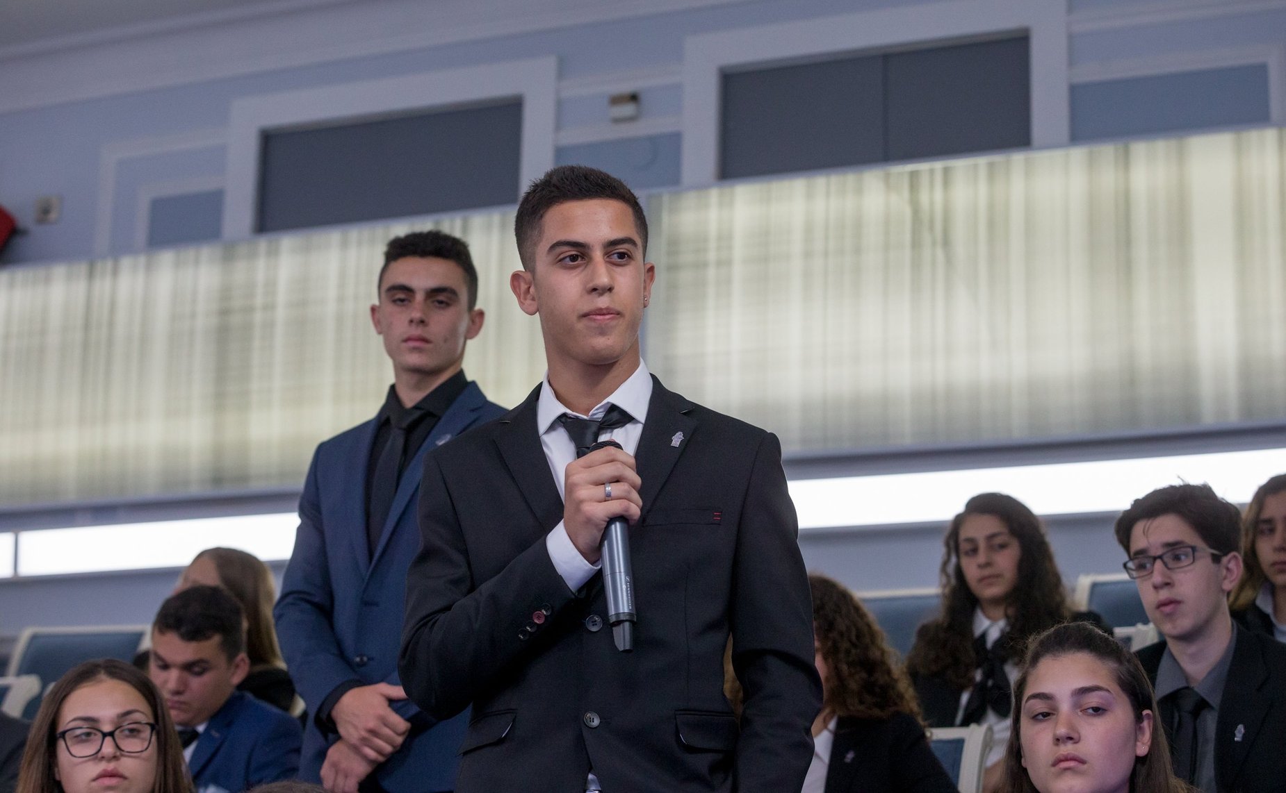 Встреча сенаторов с делегацией школьников-участников проекта «Молодые послы из Израиля»