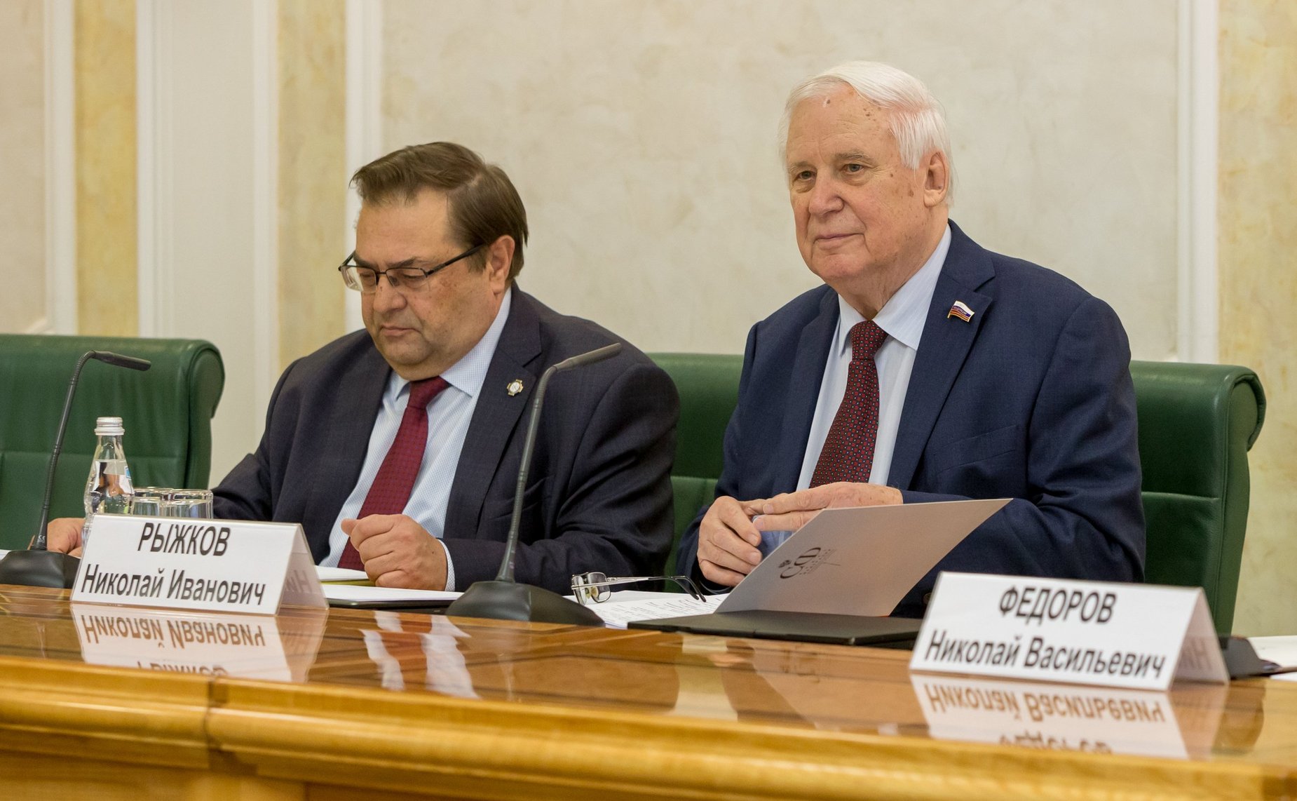 Юрий Петров и Николай Рыжков