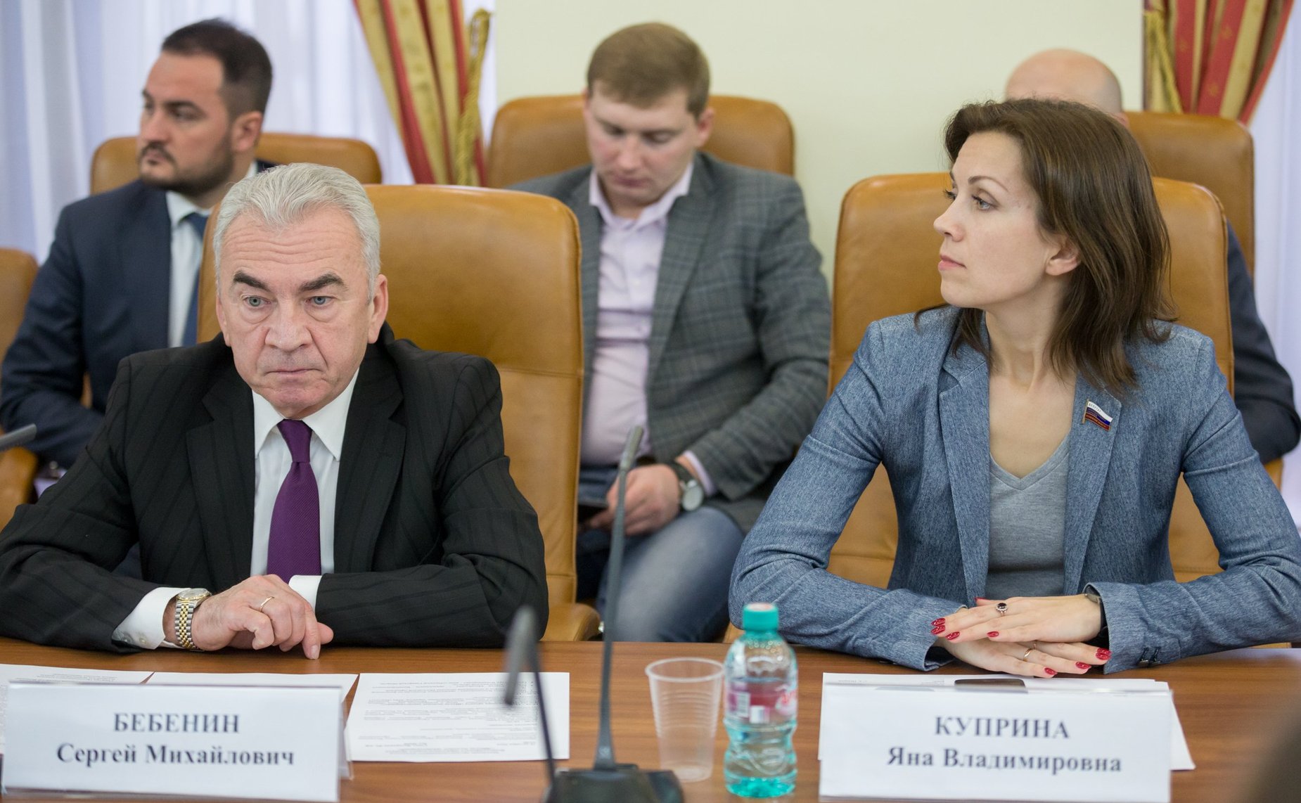 С. Бебенин и Я. Куприна