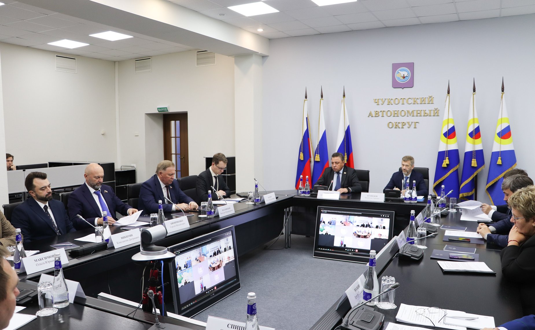 Сенаторы встретились с руководством Чукотского автономного округа и региональными законодателями