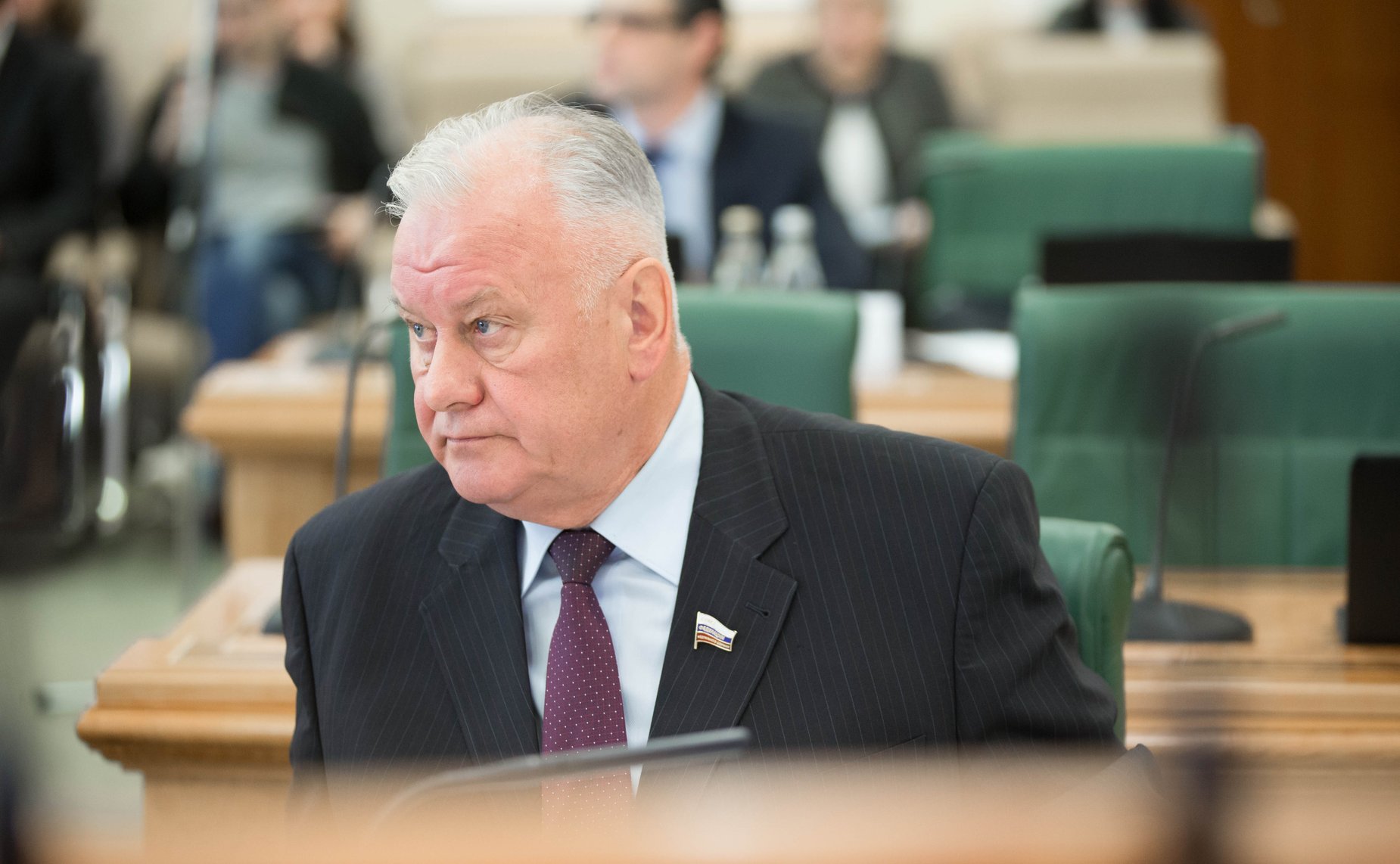 В. Едалов Заседание Комитета Совета Федерации по конституционному законодательству и государственному строительству