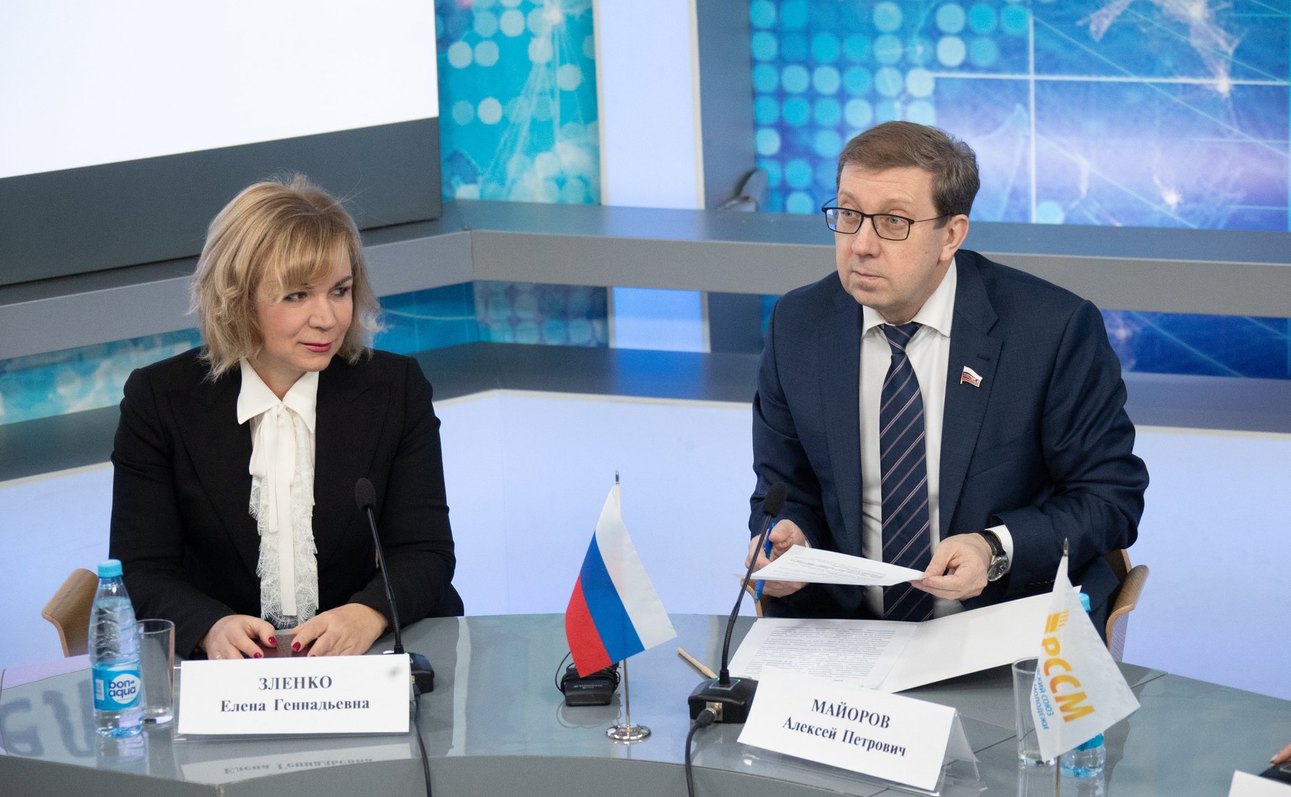 Елена Зленко и Алексей Майоров