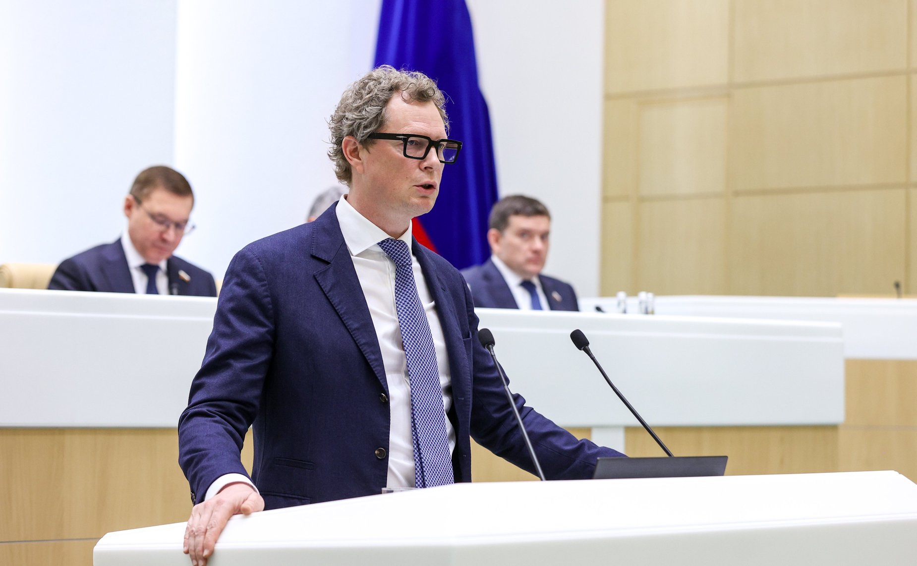 Руководитель Федеральной налоговой службы Даниил Егоров