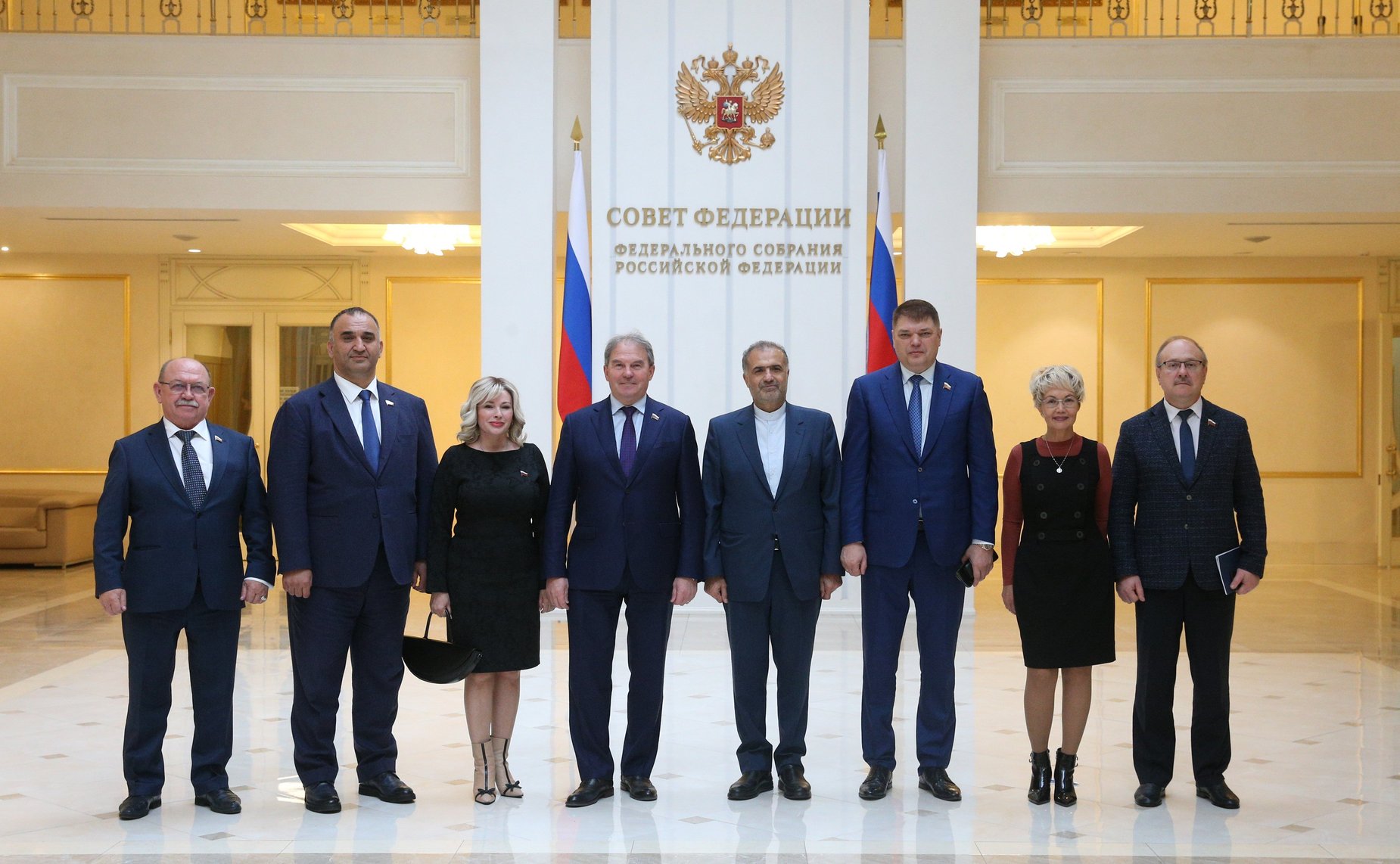 Встреча членов группы по сотрудничеству СФ с Собранием Исламского Совета Исламской Республики Иран с Чрезвычайным и Полномочным Послом Исламской Республики Иран в РФ