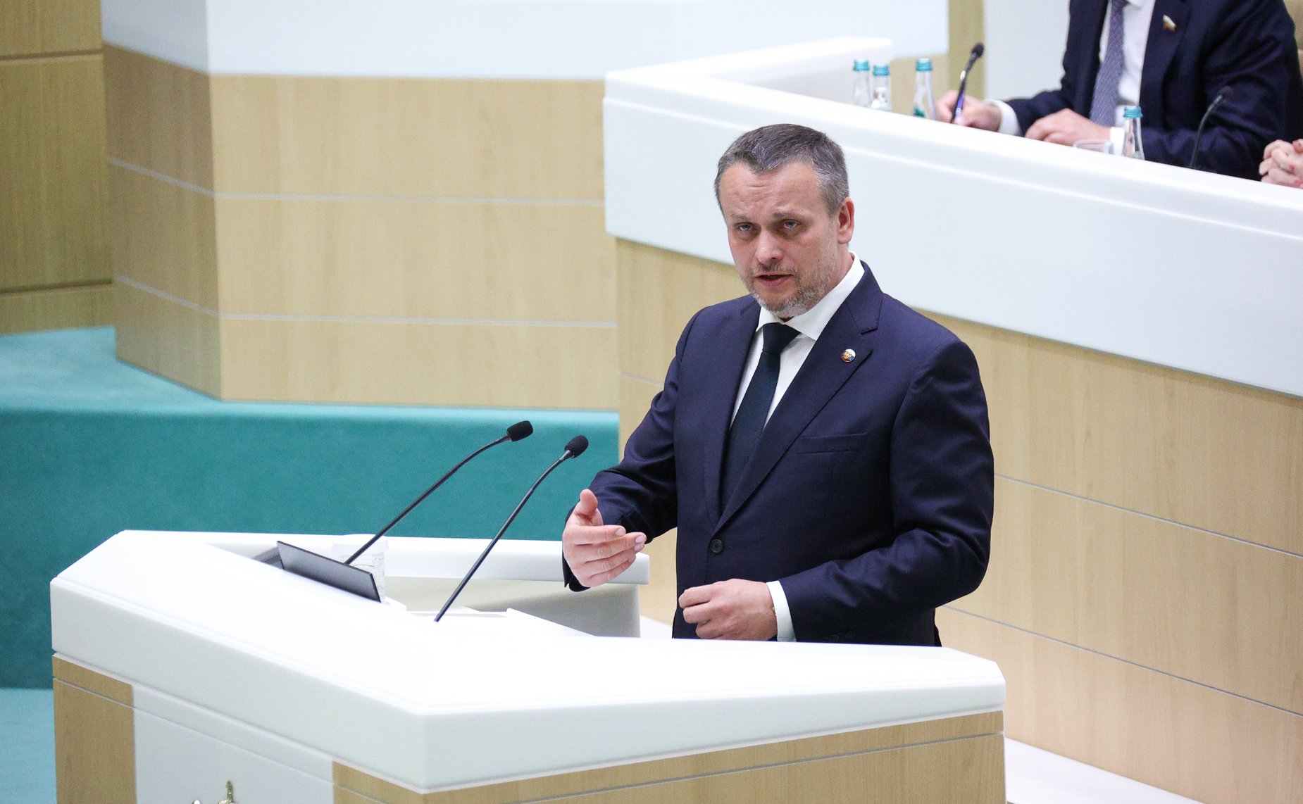 Министр транспорта Российской Федерации Андрей Никитин
