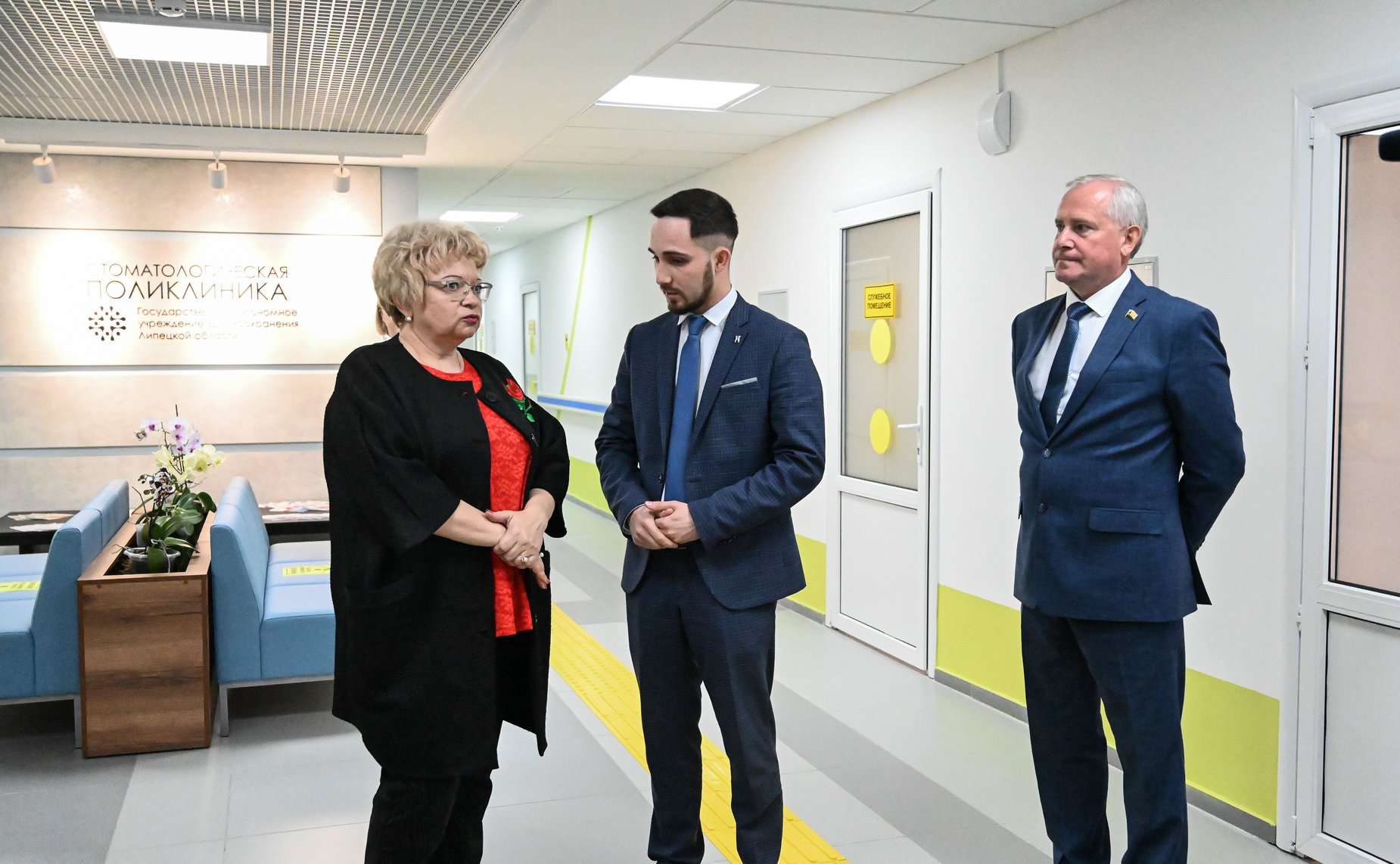 Оксана Хлякина посетила город Елец Липецкой области и вместе с главой города провели осмотр школ, медицинского колледжа и других социально значимых учреждений