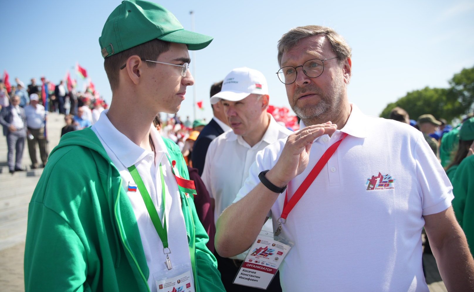 Мероприятия культурно-образовательного проекта «Поезд Памяти» на Кургане Славы