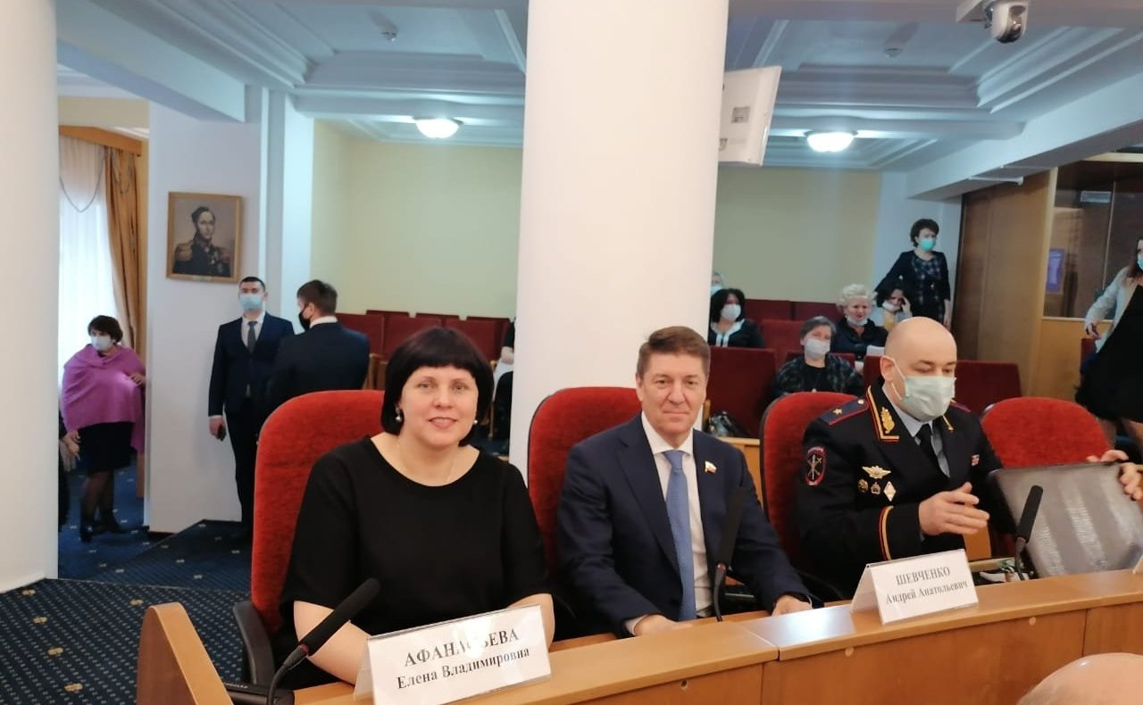 Андрей Шевченко выступил с докладом на заседании Президиума Совета представительных органов муниципальных районов и городских округов при Законодательном Собрании Оренбургской области