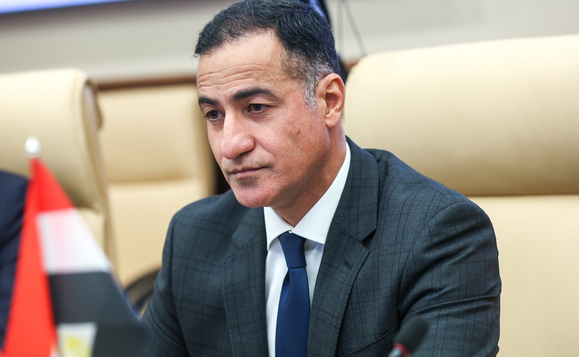 Встреча Григория Карасина с Чрезвычайным и Полномочным Послом Арабской Республики Египет в Российской Федерации