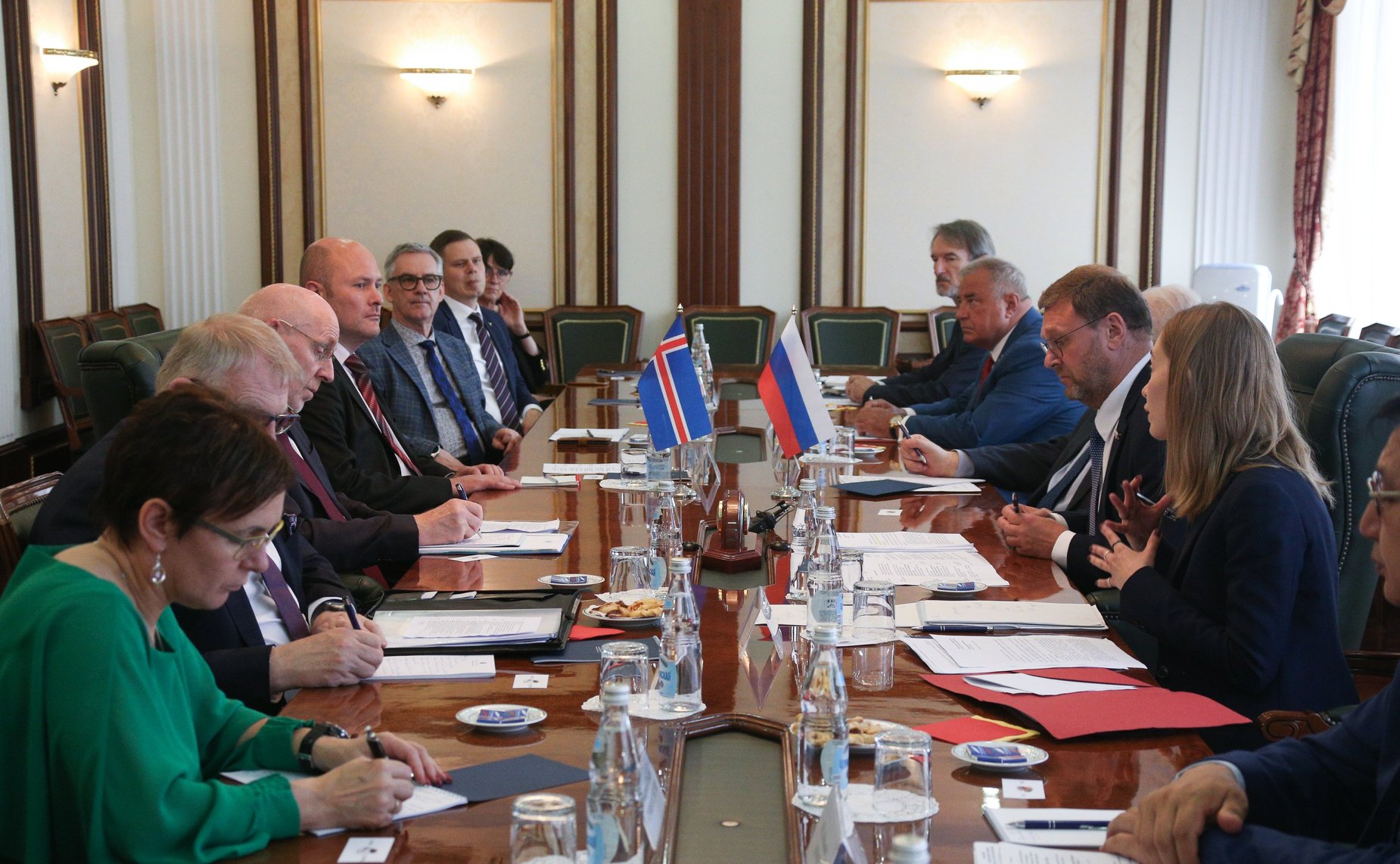 Константин Косачев провел встречу с Председателем Альтинга Республики Исландии