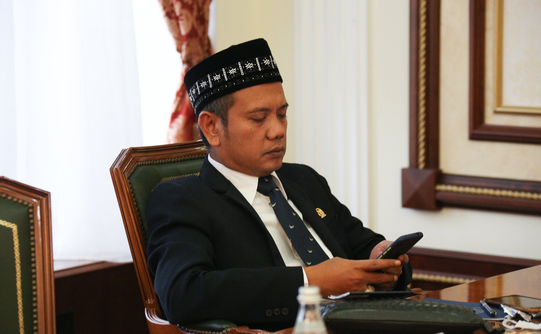 Встреча заместителя Председателя СФ Константина Косачева с заместителем Председателя Совета представителей регионов Республики Индонезии