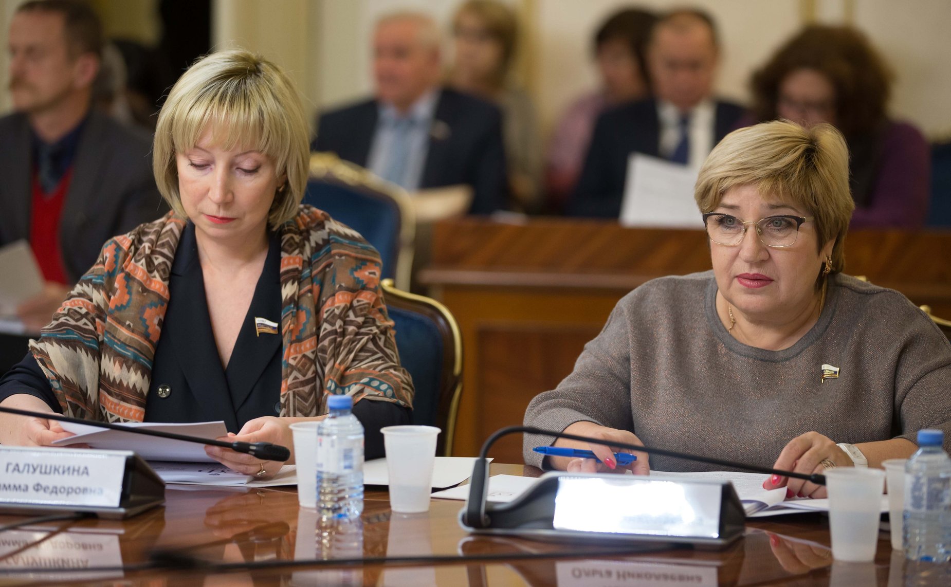 Римма Галушкина и Ольга Хохлова