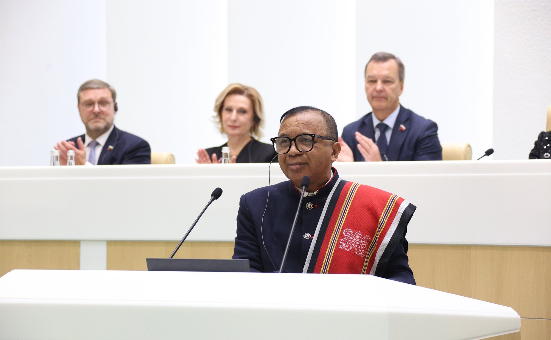 Председатель Сената Республики Мадагаскар Ришар Равалуманана