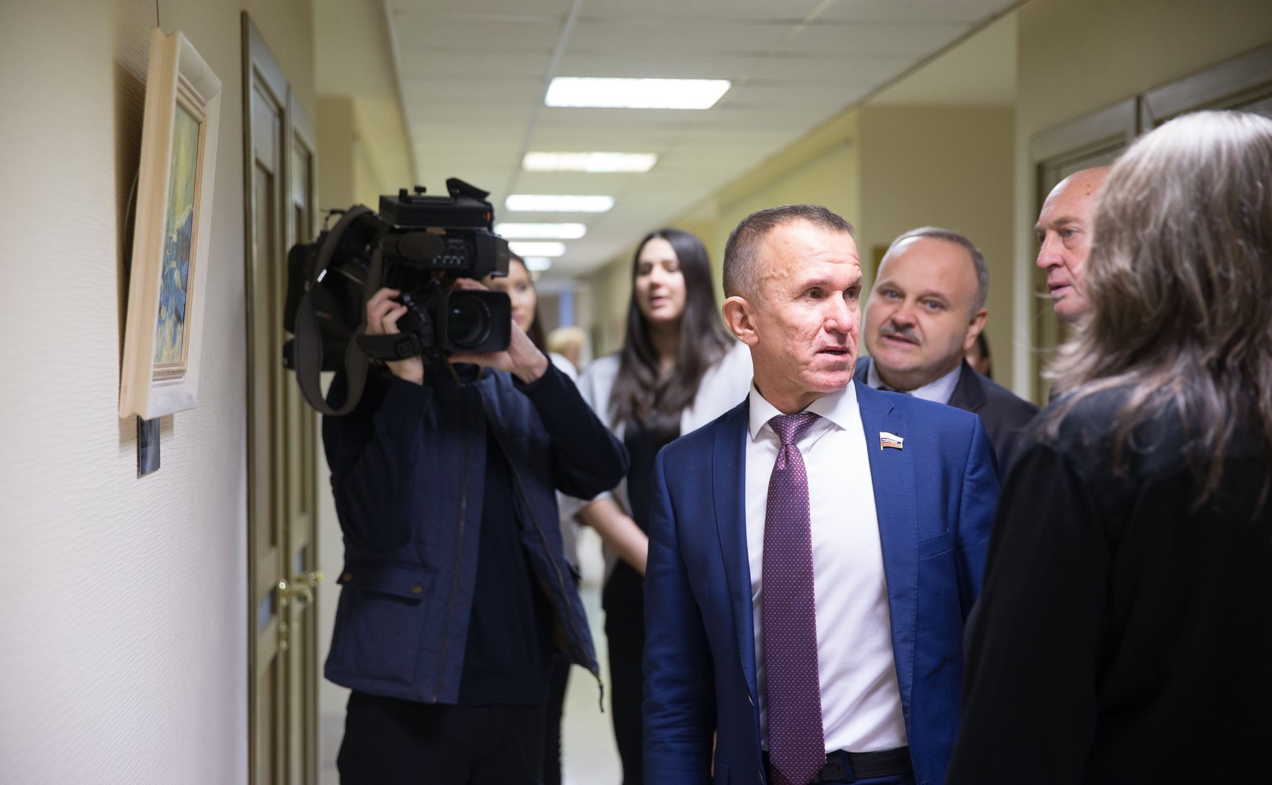 В. Кравченко открыл выставку томских художников в Совете Федерации