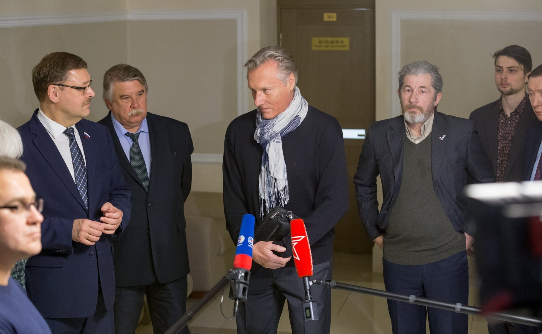 Церемония открытия фотовыставки «Сохраним Пальмиру вместе»