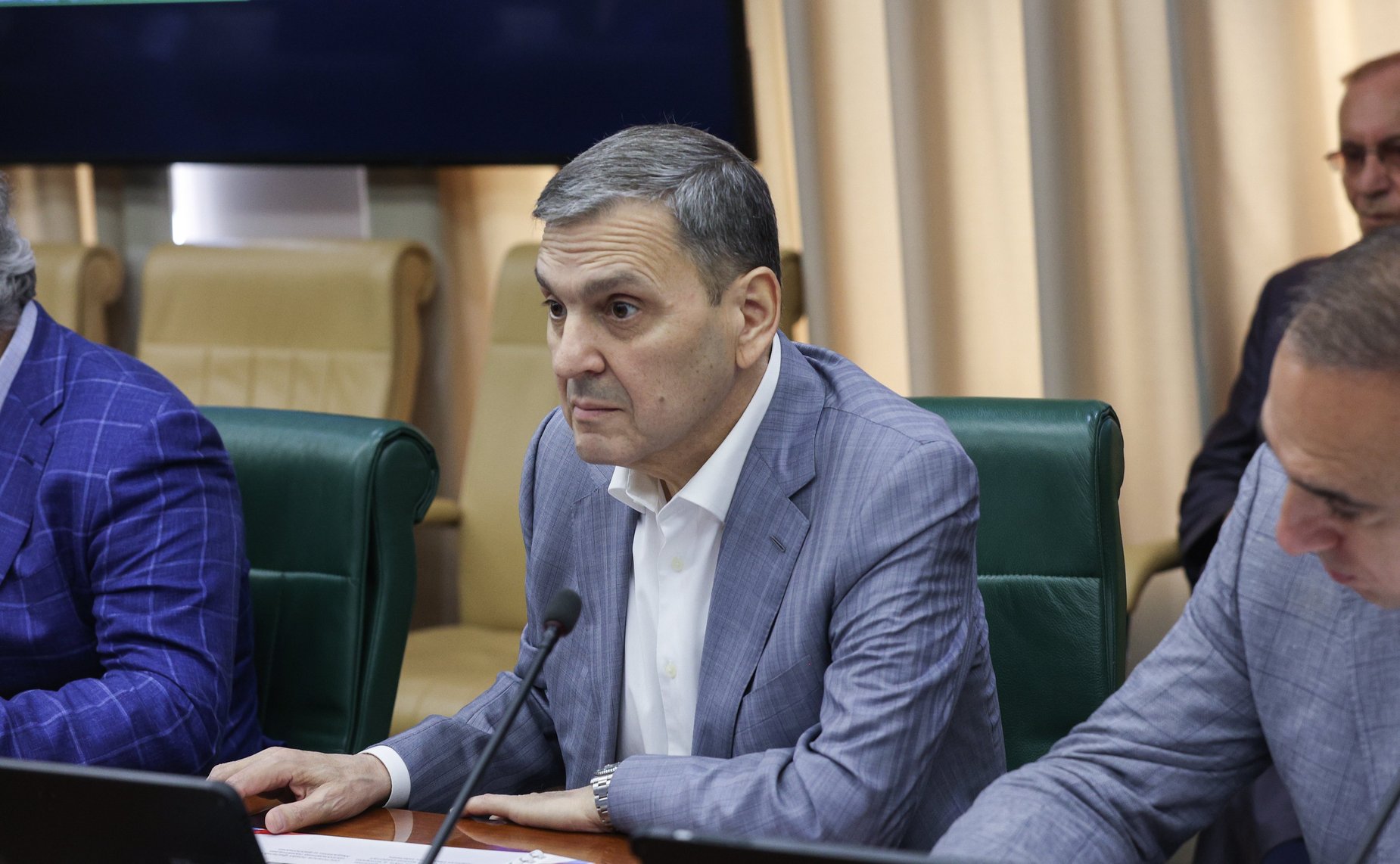 Первое заседание Экспертного совета Межпарламентской комиссии (МПК) по сотрудничеству Федерального Собрания РФ и Национального Собрания Республики Армения