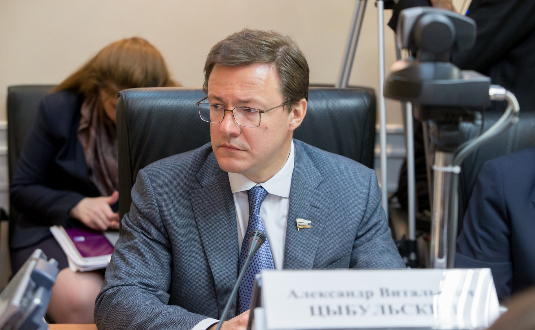 Д. Азаров Заседание Экспертного совета по Арктике и Антарктике при Совете Федерации