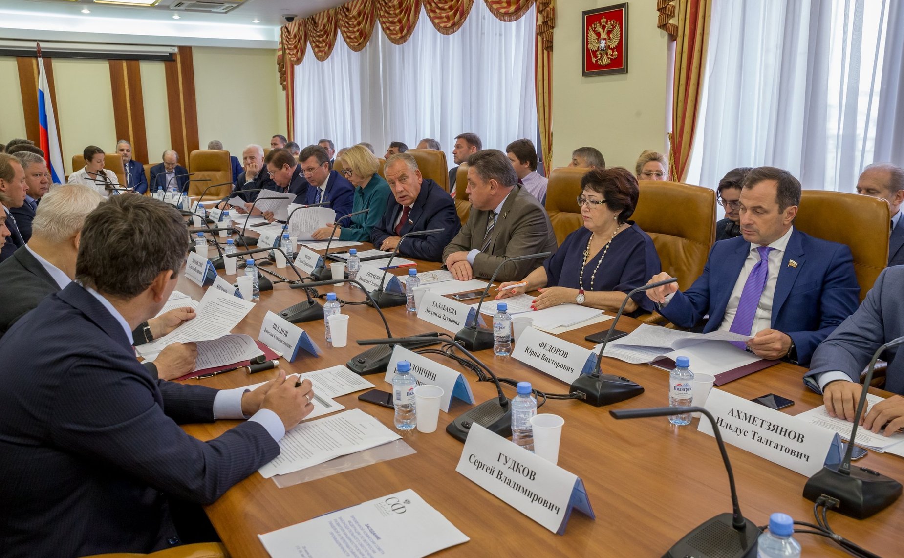 Заседание Временной комиссии СФ по вопросам законодательного обеспечения развития машиностроения для пищевой и перерабатывающей промышленности