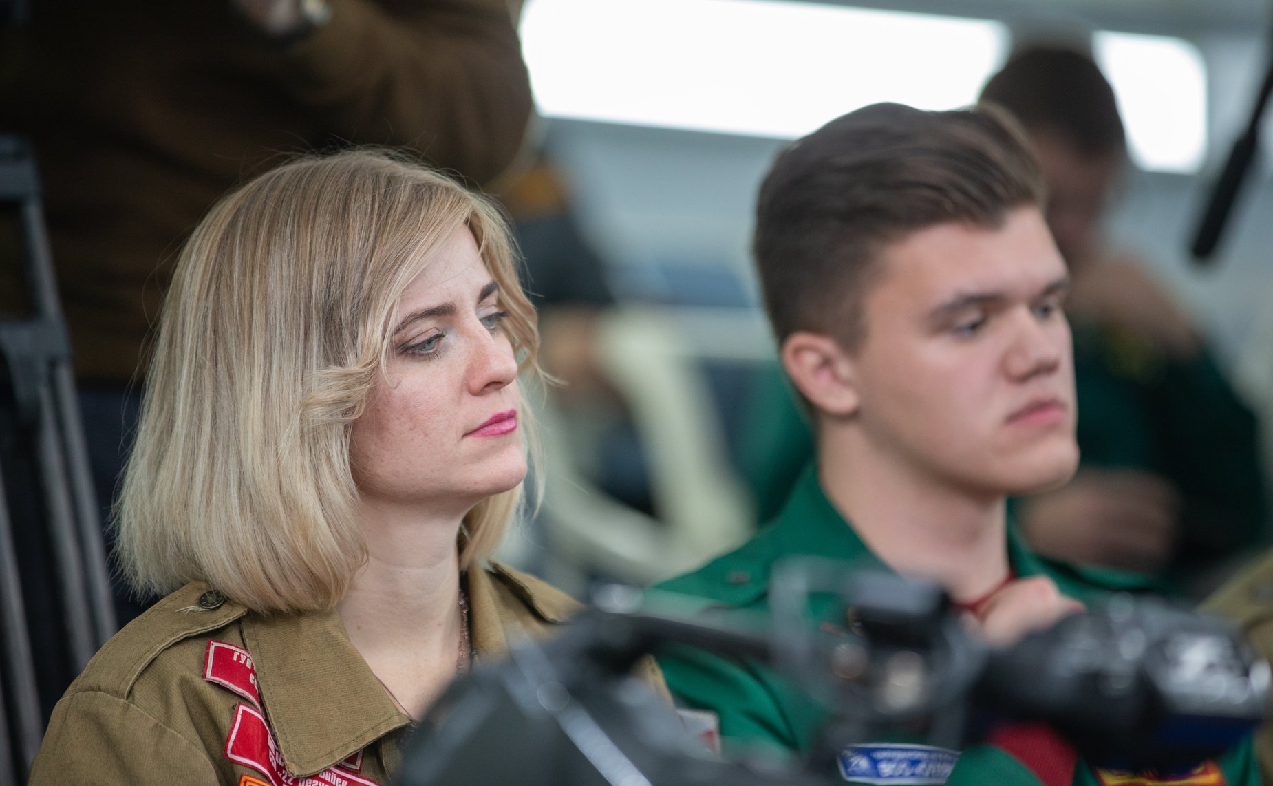 Встреча сенаторов с участниками Всероссийского слёта студенческих отрядов