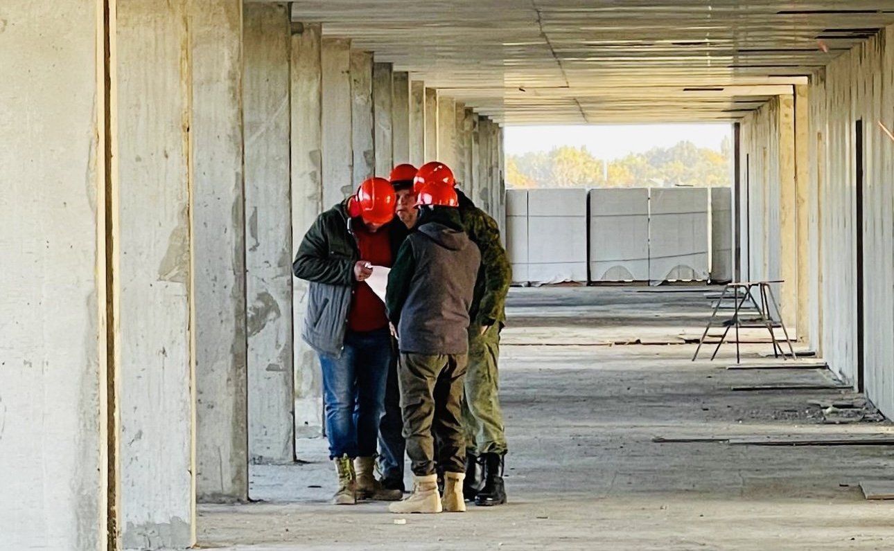 Игорь Кастюкевич посетил строительную площадку в Скадовске, где происходит комплексная застройка