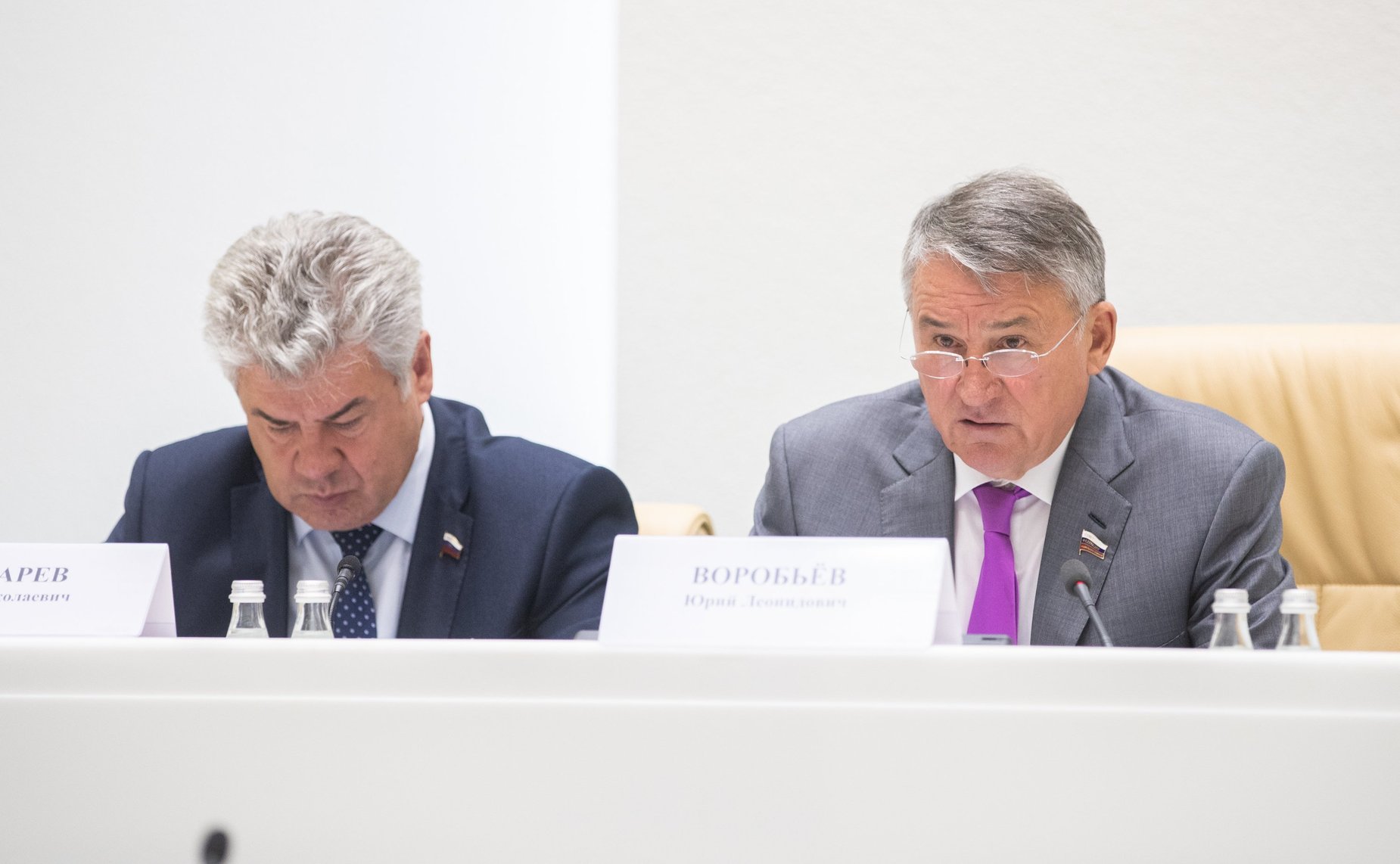 В. Бондарев и Ю. Воробьев