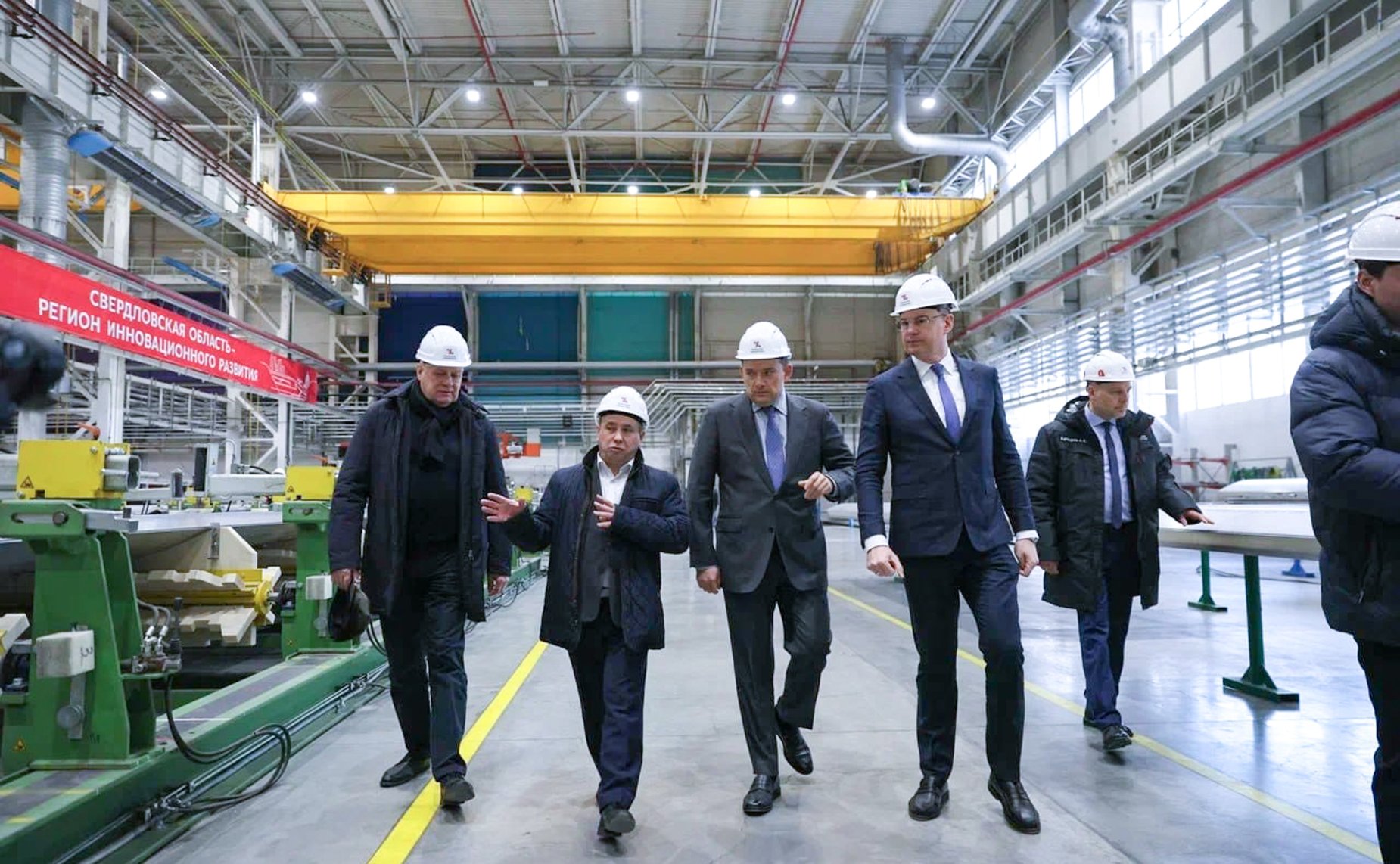 Николай Журавлёв посетил промышленные объекты Екатеринбурга