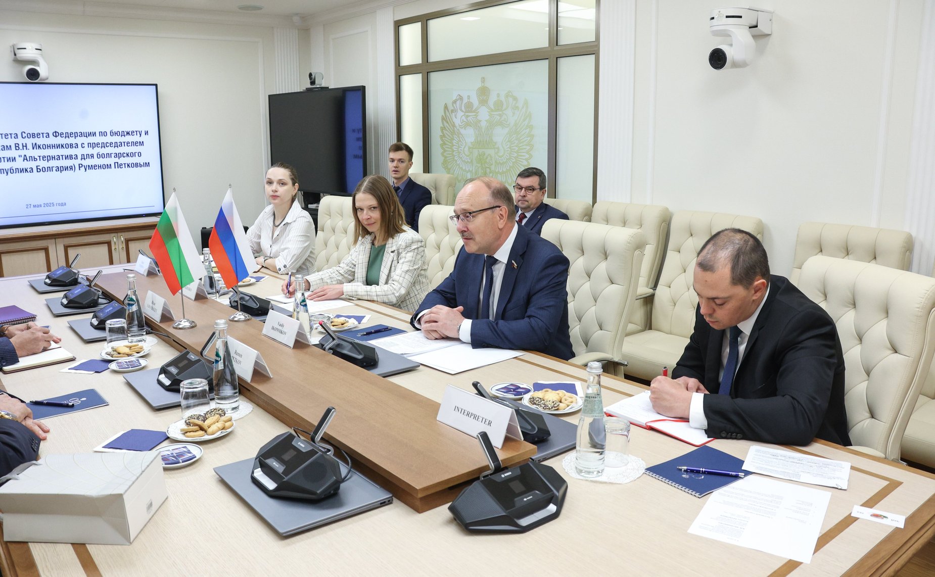 Василий Иконников провел встречу с болгарским политическим деятелем Руменом Петковым