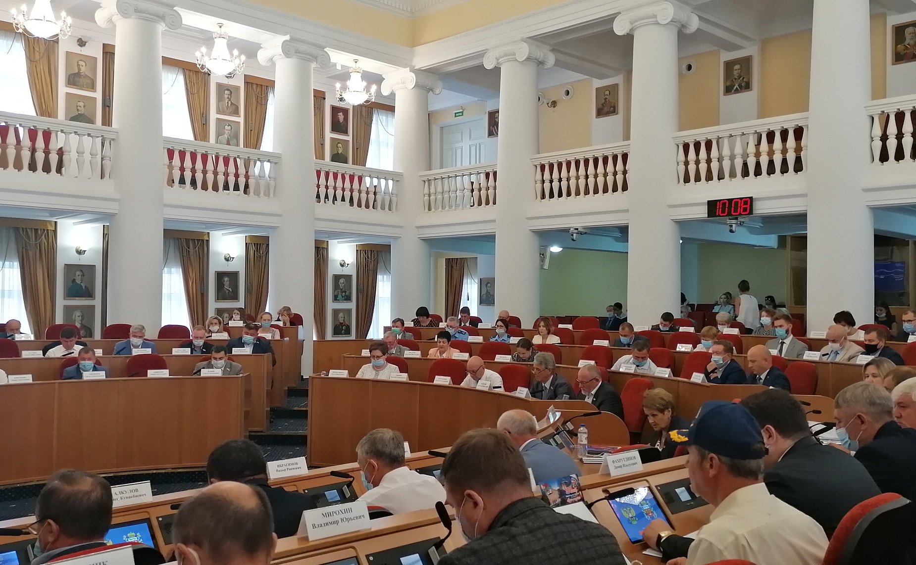 Андрей Шевченко принял участие в заседании Законодательного Собрания Оренбургской области