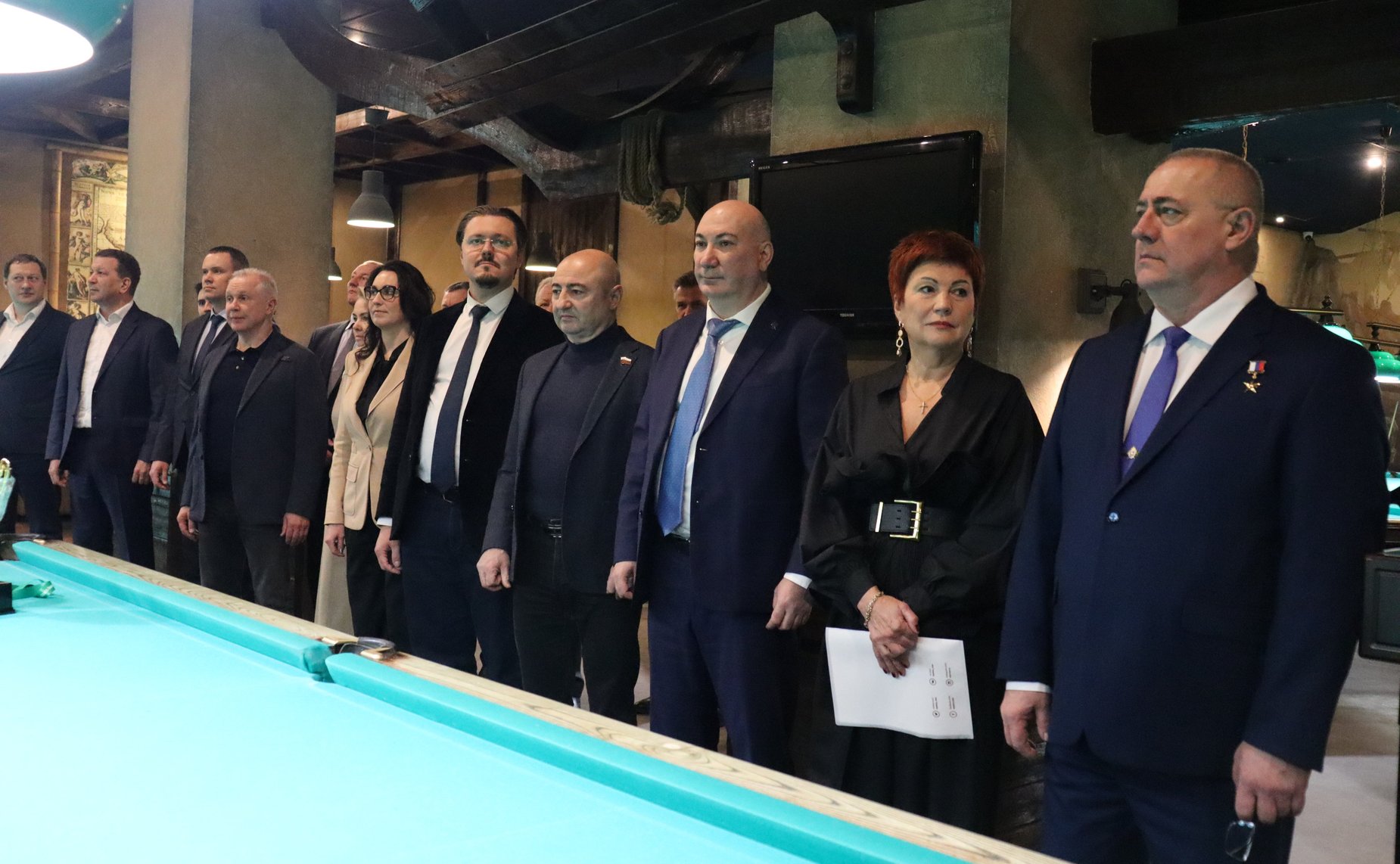 Александр Вайнберг принял участие в открытии Всероссийского турнира Следственного комитета России по бильярдному спорту