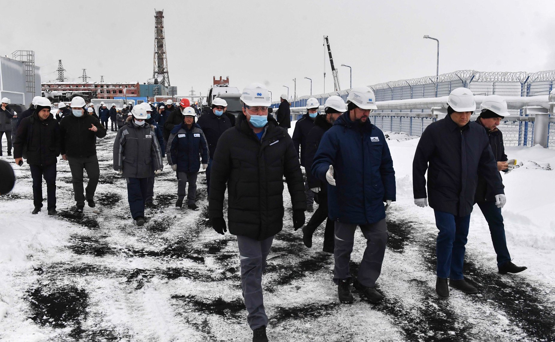 Осмотр хранилища дизельного топлива ТЭЦ — 1