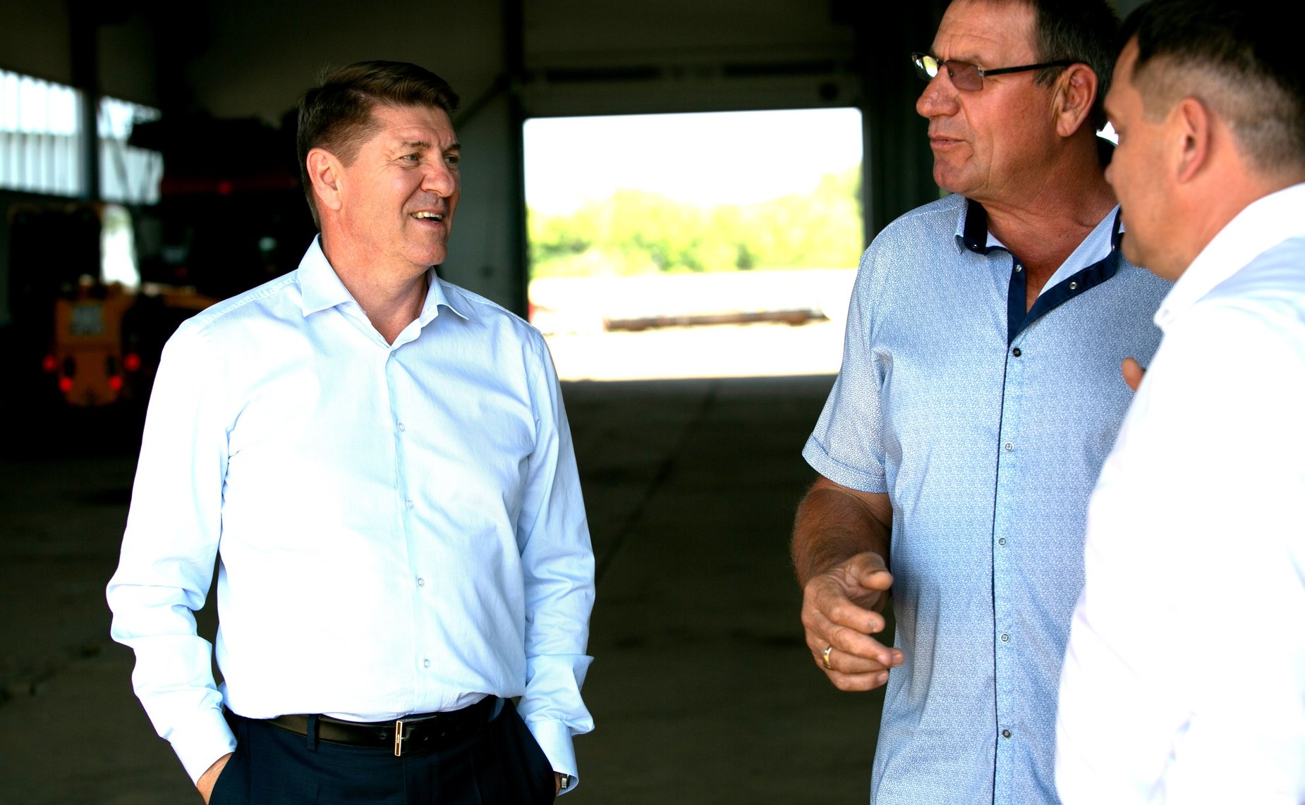 Андрей Шевченко принял участие в рабочей поездке губернатора Дениса Паслера по муниципальным образованиям Грачевского и Красногвардейского районов