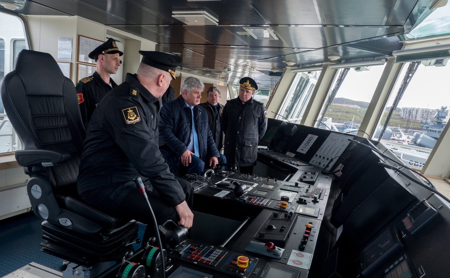 Выездное заседание Комитета СФ по обороне и безопасности в Гаджиево (Мурманская область)