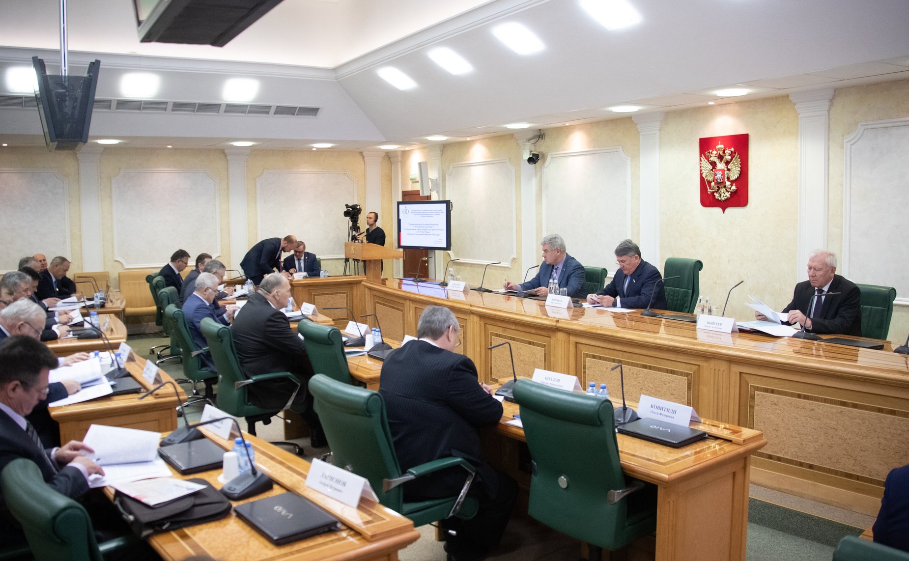 Заседание Совета по социальной защите военнослужащих, сотрудников правоохранительных органов и членов их семей