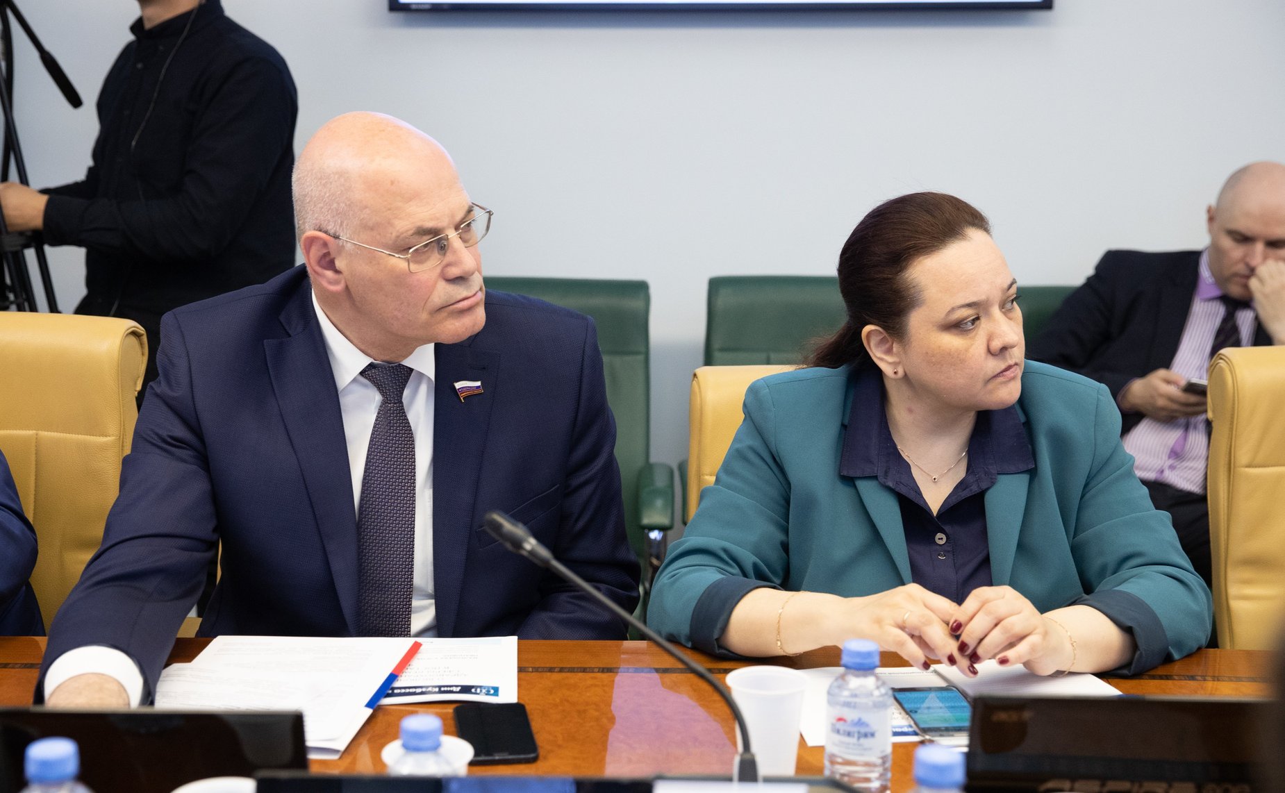 Владимир Круглый и Анна Отке