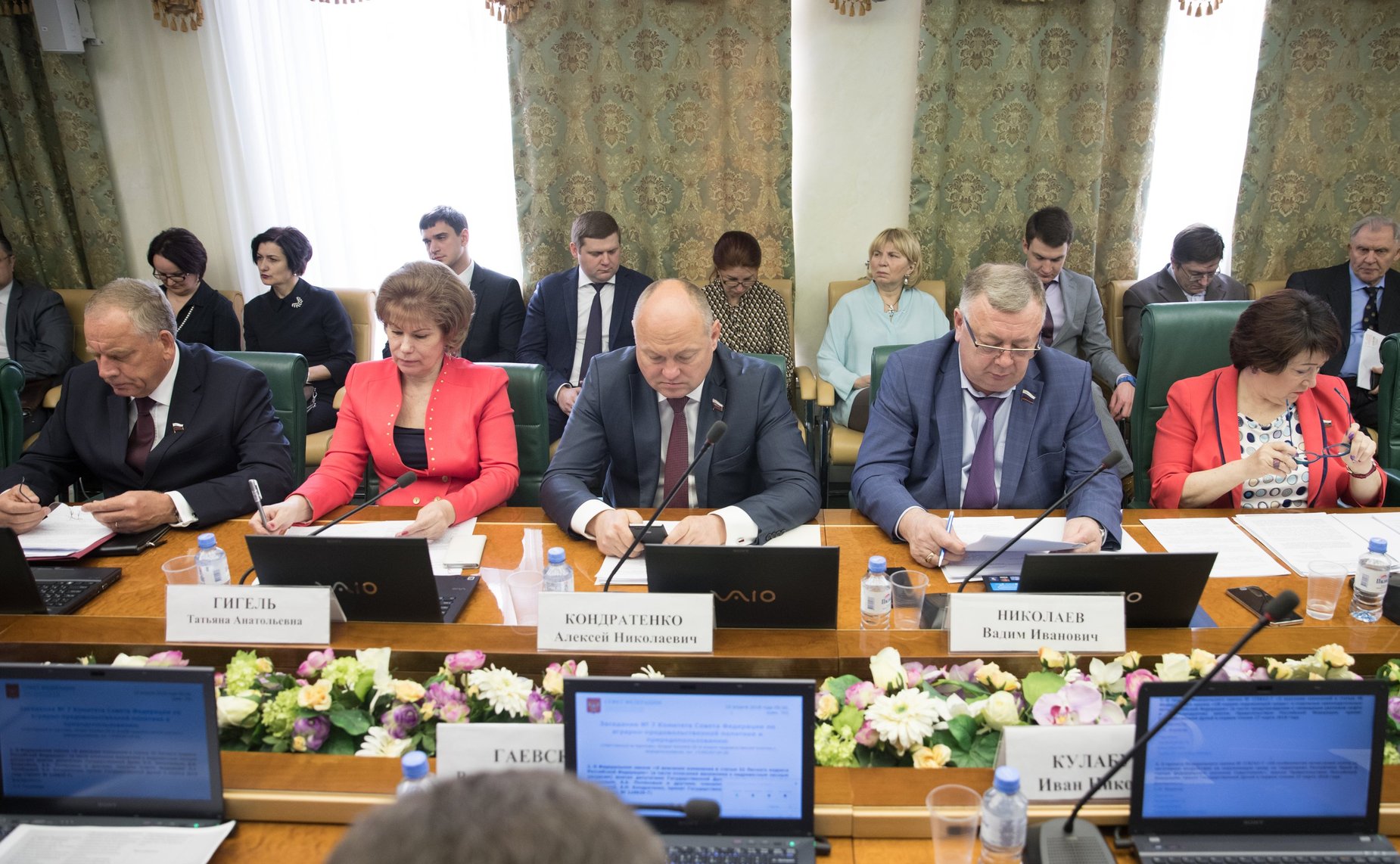 Заседание Комитета Совета Федерации по аграрно-продовольственной политике и природопользованию