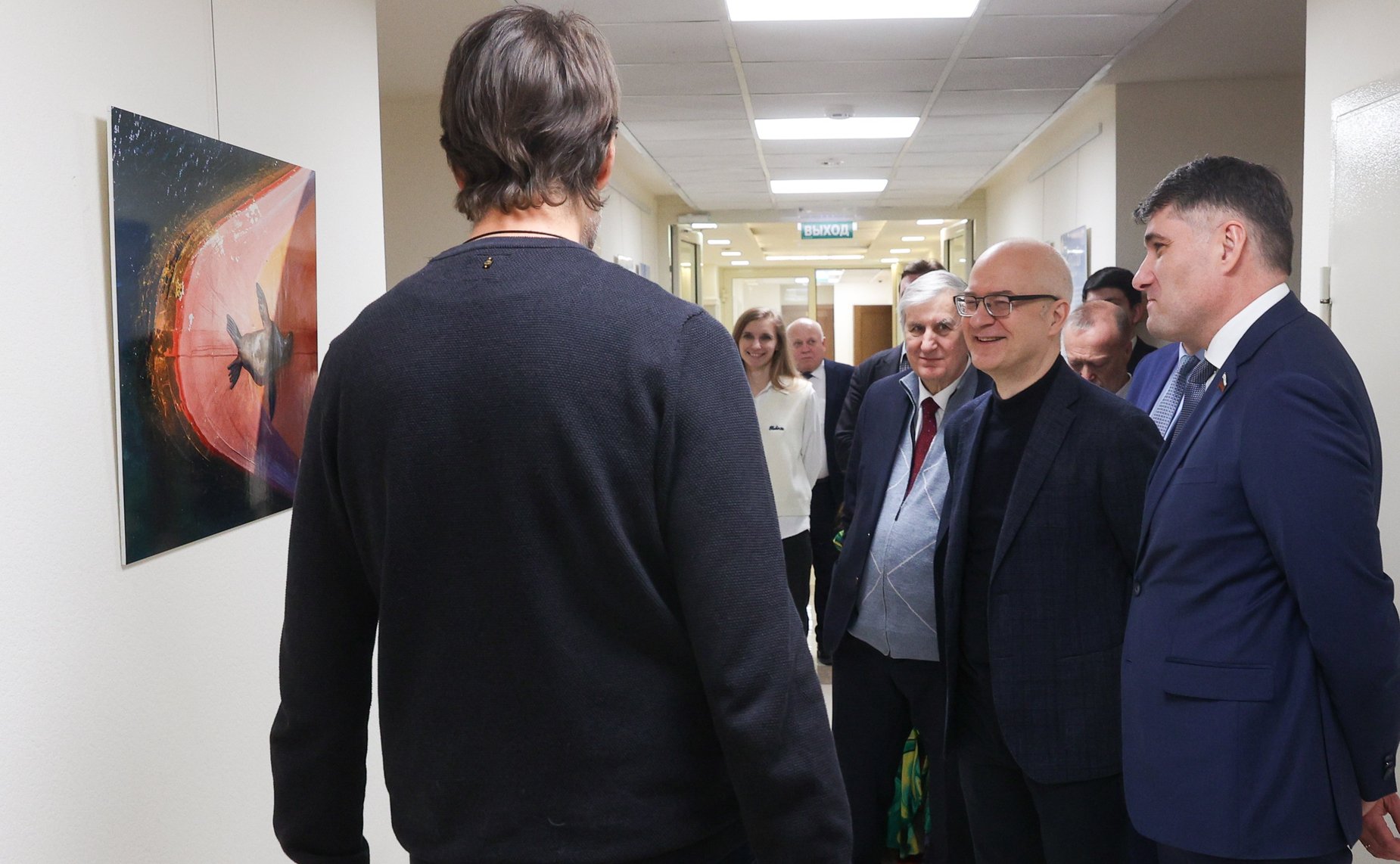 Открытие в Совете Федерации фотовыставки «Люди моря» и «Голоса погибших кораблей»