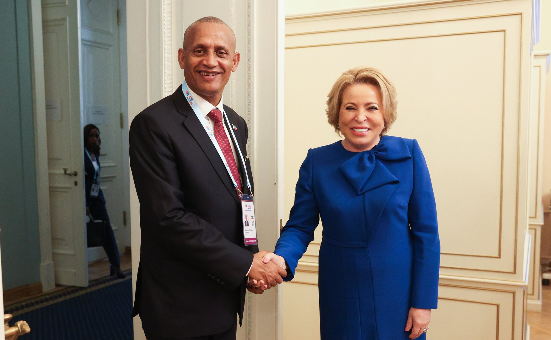 Валентина Матвиенко провела встречу с Председателем Совета Федерации Парламента Эфиопии