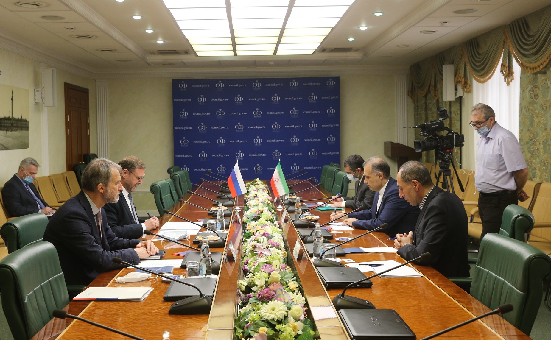 Заместитель Председателя СФ Константин Косачев провел встречу с Послом Ирана в России