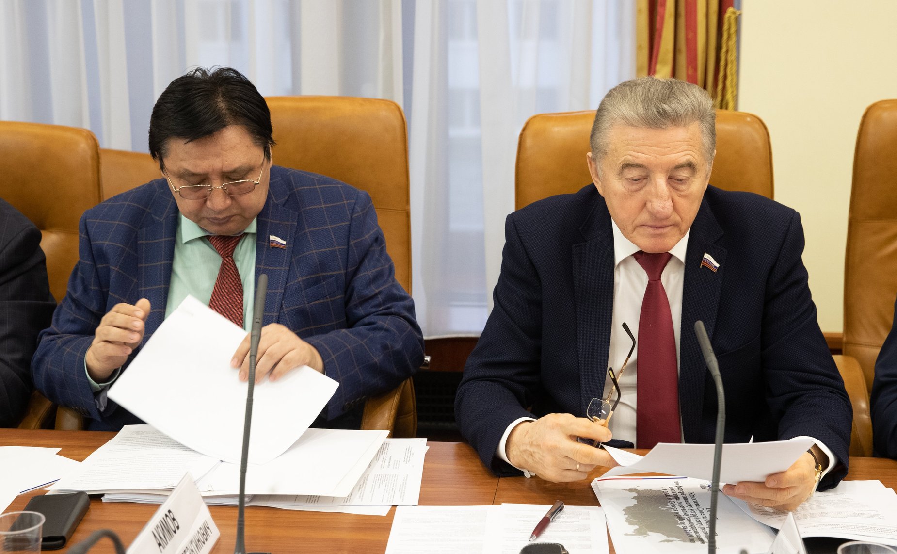 Александр Акимов и Сергей Лукин