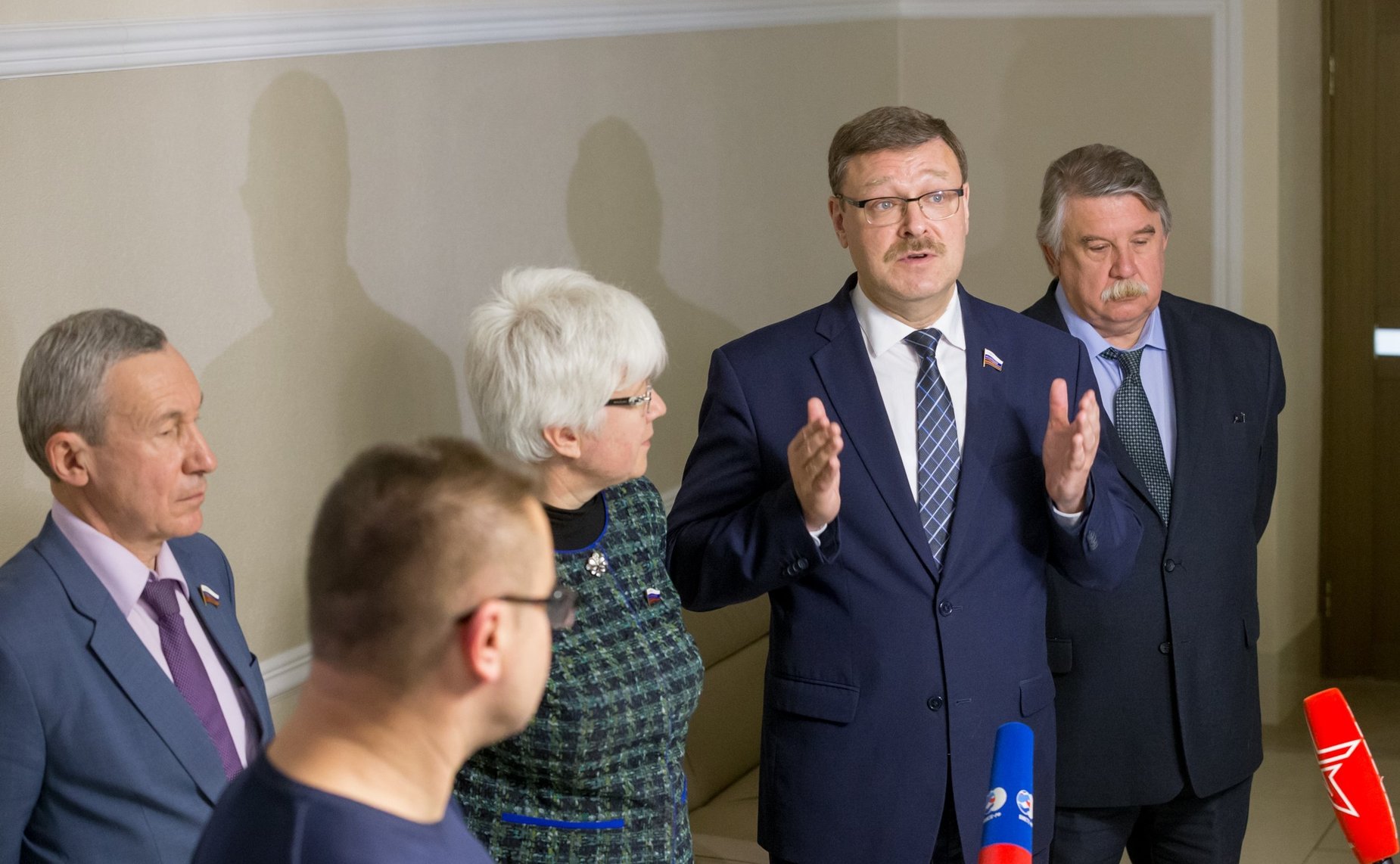 Церемония открытия фотовыставки «Сохраним Пальмиру вместе»