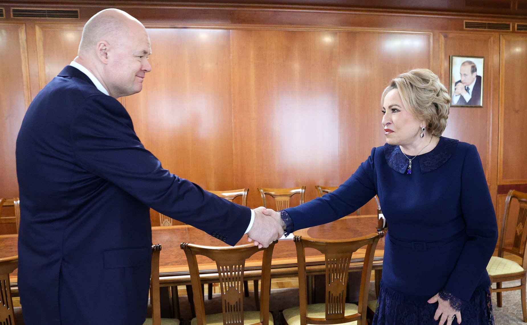 Валентина Матвиенко провела встречу с губернатором Пензенской области Олегом Мельниченко